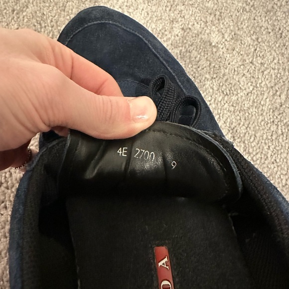 Prada men’s sneakers suede - Picture 5 of 6